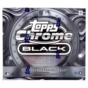 2025 Topps Chrome Black Baseball Hobby Box